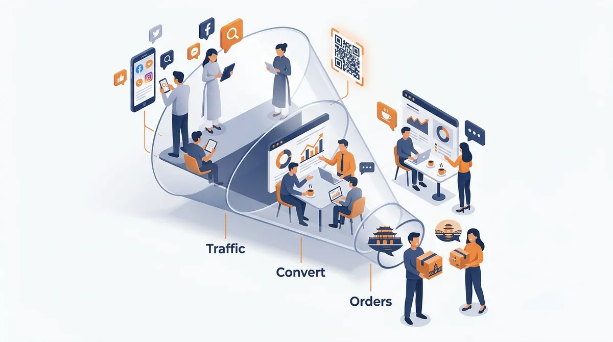 Dịch Vụ Marketing tại Huế — Lo Trọn Kênh Cho Doanh Nghiệp Nhỏ