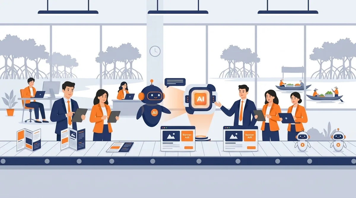Dịch Vụ Marketing Bằng AI tại Cà Mau: Ít Người Vẫn Chạy Được Nhiều Kênh