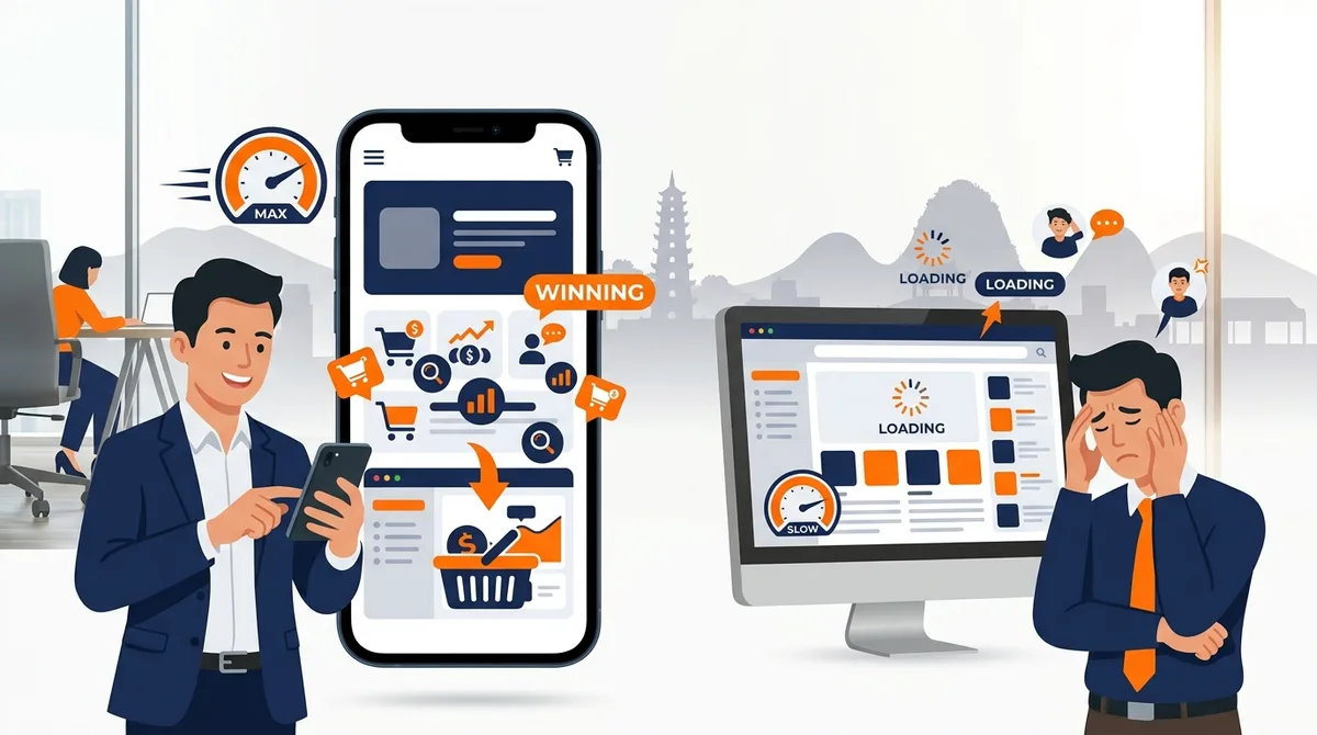 Thiết Kế Web ở Tuyên Quang | Tối Ưu Chuyển Đổi, Đo Bằng Đơn Hàng