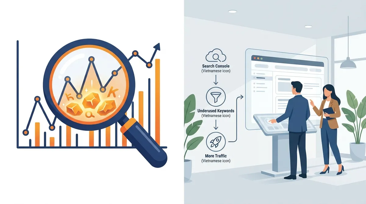 Google Search Console: Mỏ Vàng Từ Khoá Ít Ai Khai Thác Hết