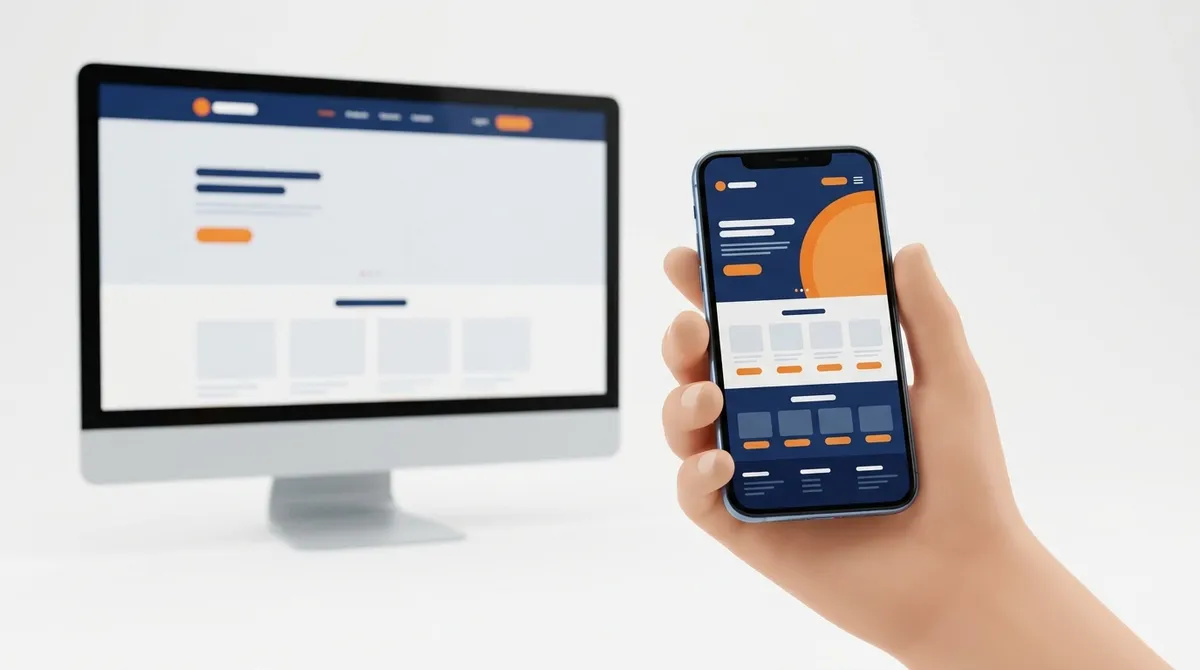 Web Bán Hàng Mobile-First: Vì Sao Đẹp Trên Máy Tính Vẫn Mất Đơn Trên Điện Thoại